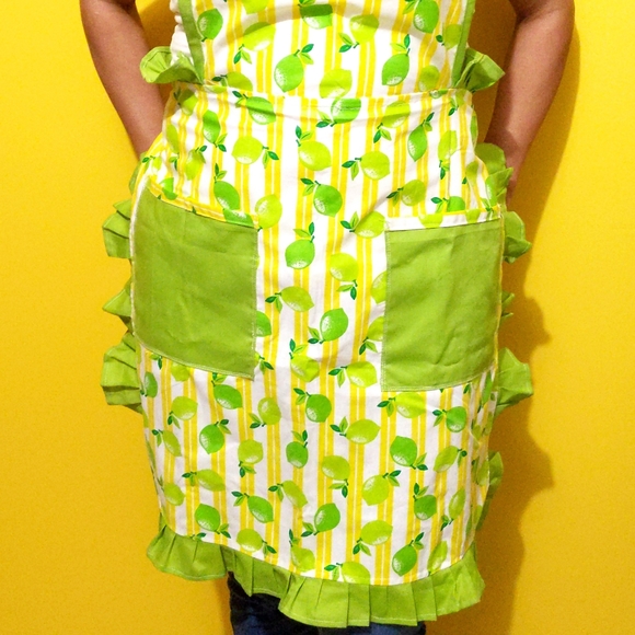 Lemon Lime Apron - Picture 8 of 8